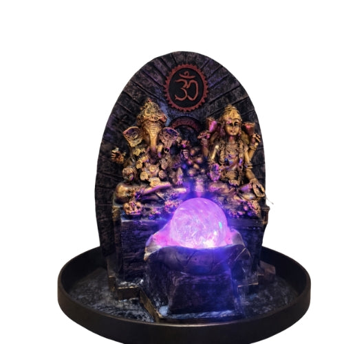 Premium Ganesha Lakshmi Water Fountain for Home Décor