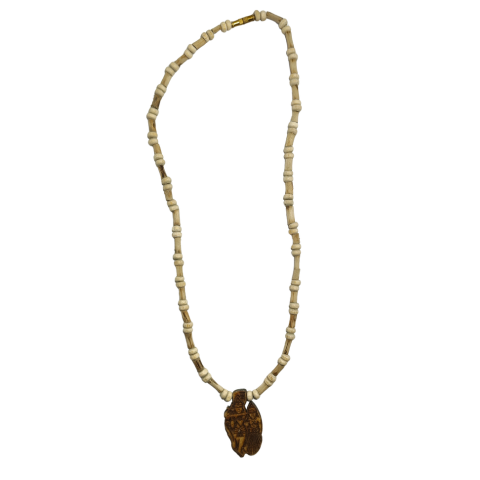 Divine Tulsi and Wood Mix Narayan Kanthi Mala For Mantra