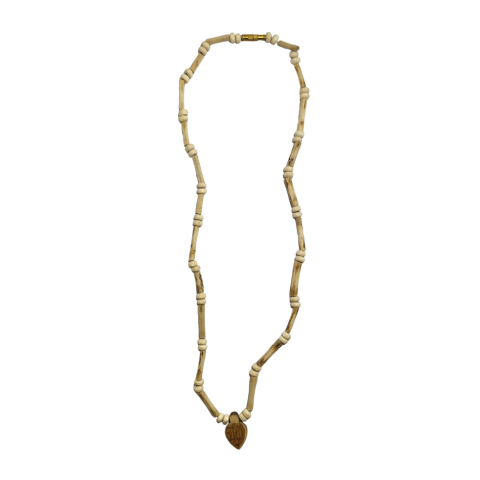 Holy Tulsi and Wood Mix Vishnu Shakti Mala For Mantra