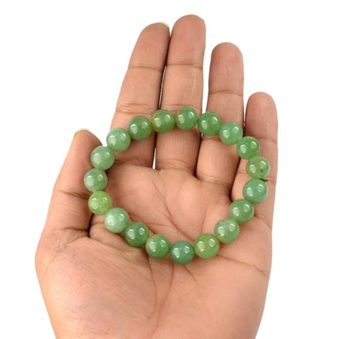 Jade Harmony Green Crystal Bracelet