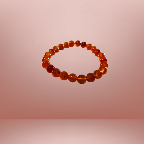 Carnelian Vitality Energy Stone Bracelet