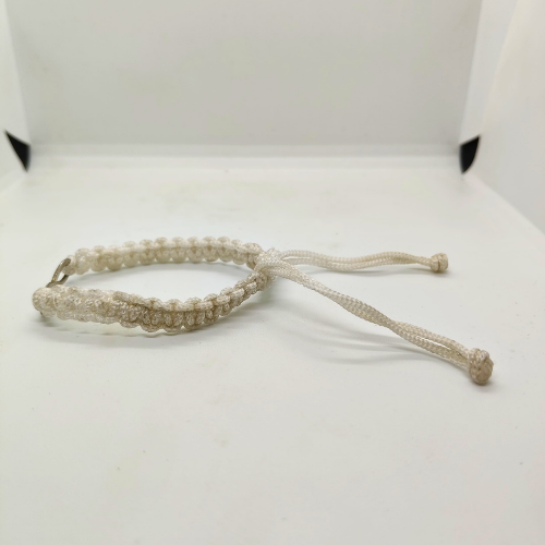 White Infinity Bracelet