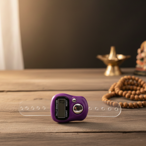 Digital Jap Counter for Mantra Chanting, Mala Counting & Meditation