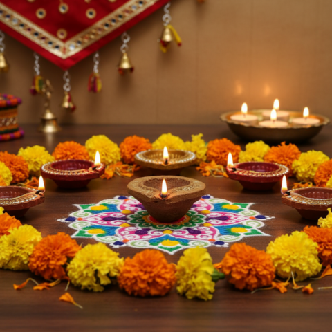 Divya pure cow dung Diyas