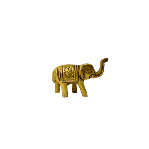 Antique Brass Elephant Showpiece