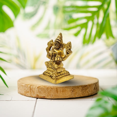 Siddhivinayak Shree Ganesh Brass Idol