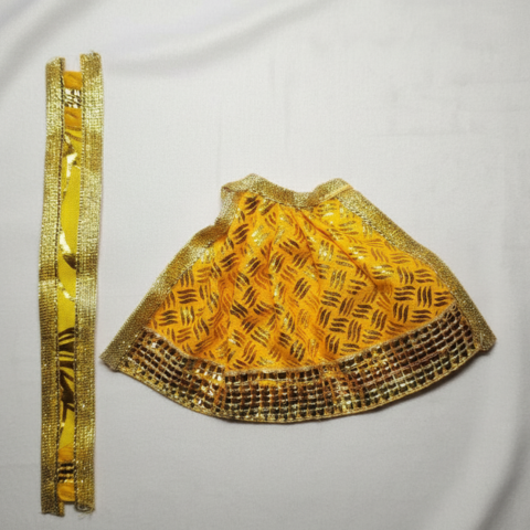 Bhakti Siddhivinayak Vastra – Traditional Red Golden Outfit