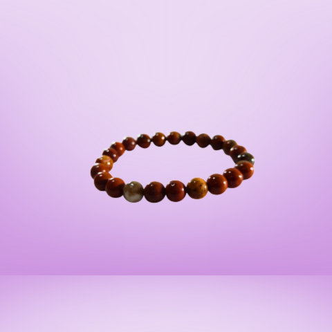 Desert Harmony Brown Jasper Healing Bracelet