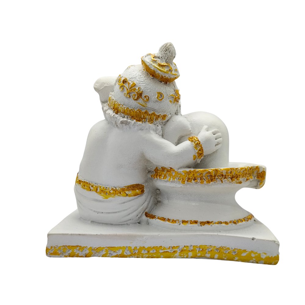 Ganesh Shivling Idol for Home Decoration | Vastu Ganesha with Shivling Murti