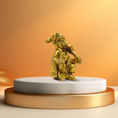 Divine Sankatmochan Hanuman Brass Idol – Symbol of Strength & Devotion