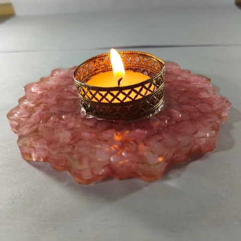 Rose Quartz Glow Tealight