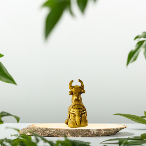 Divine Kamadhenu Brass Idol – Source of Prosperity & Blessings