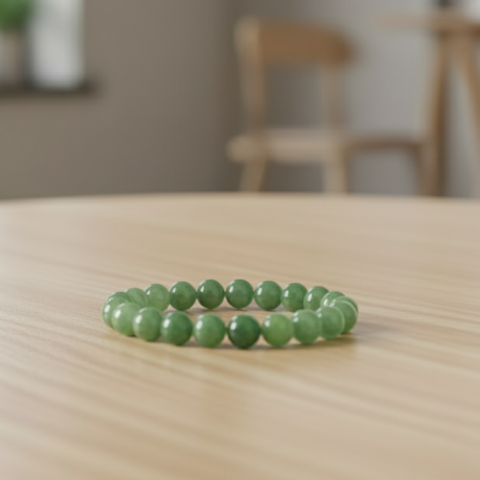 100% Genuine Jade Harmony Green Crystal Bracelet