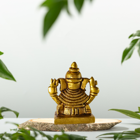 Holy Mangalmurti Ganesha Brass Idol – Source of Joy & Auspicious Beginnings