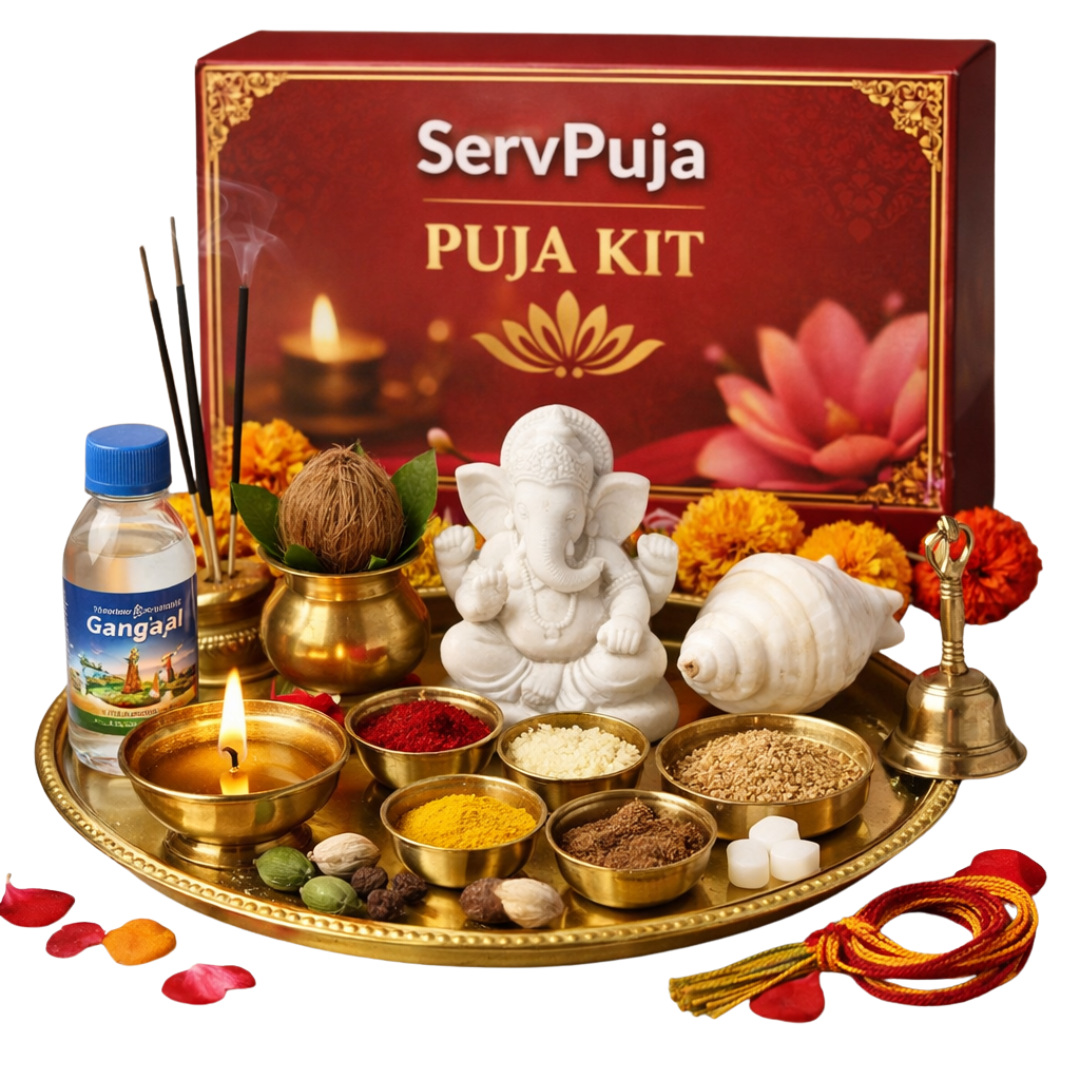 All-in-One Pujan Samagri Kit for Home Temple
