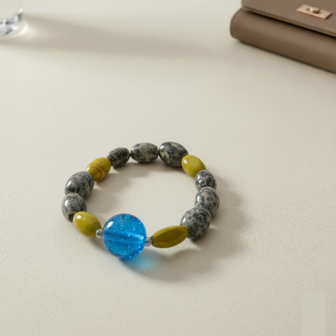 Celestial Harmony – Multicolor Gemstone Energy Bracelets Collection