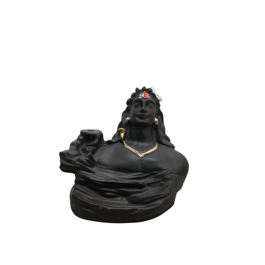 Adiyogi Shiva Smoke Fountain Incense Burner