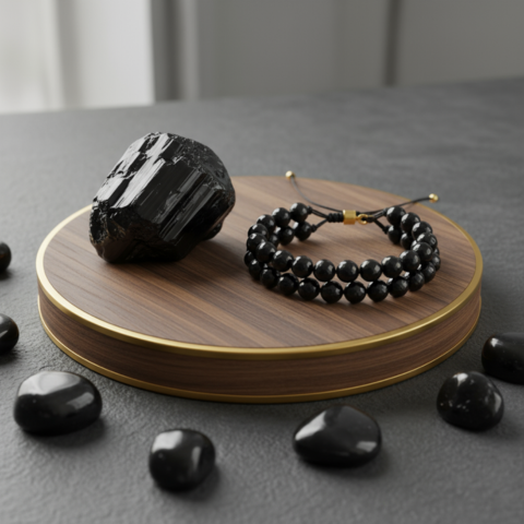 Black Tourmaline Healing Bracelet – Protect and Balance Your Energy