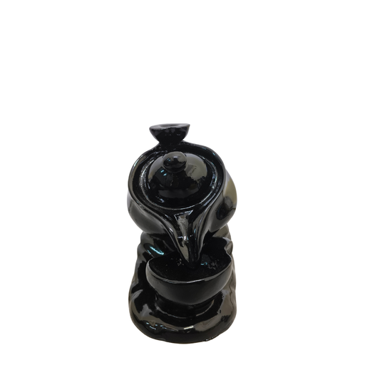 Backflow Incense Burner Cup Fountain | Smoke Waterfall Aromatherapy Decor