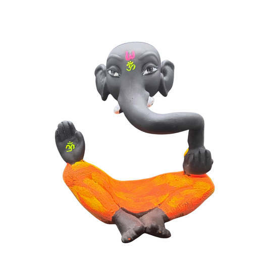 Resin Floating Ganesha Statues Decorative Showpiece