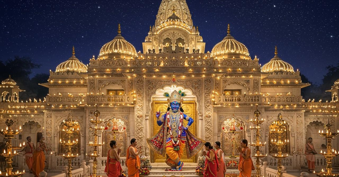 Banke Bihari Temple – Puja Samagri for Divine Krishna Seva in Vrindavan