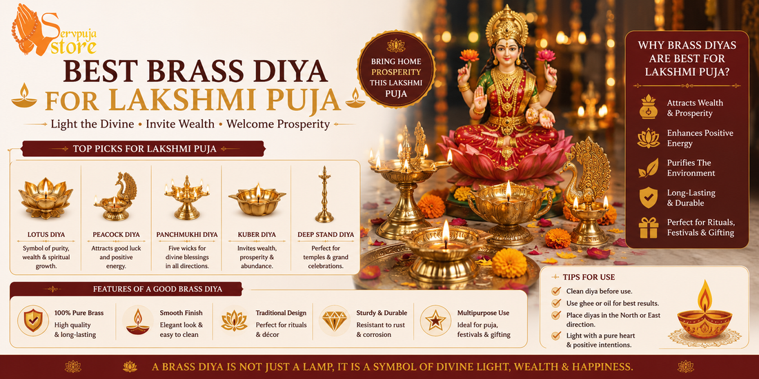Best Brass Diya for Lakshmi Puja