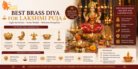 Best Brass Diya for Lakshmi Puja