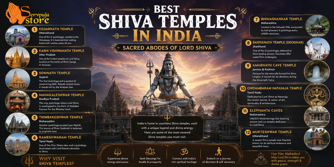 Best Shiva Temples in India: