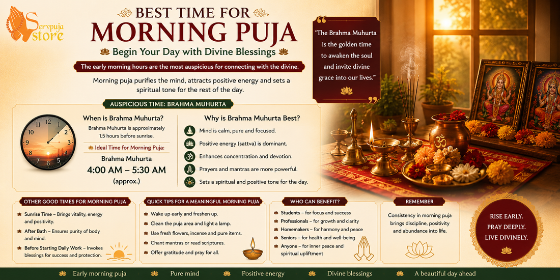Importance of Morning Puja: Benefits, Significance &amp; Why It Should Be Part of Your Daily Life