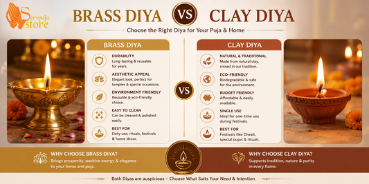 Brass Diya vs Clay Diya: Which One Should You Choose?