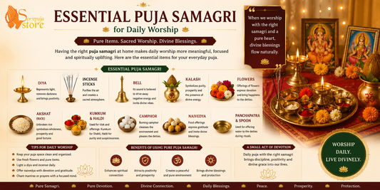 Essential Puja Samagri for Daily Worship: A Complete Checklist for Every Home