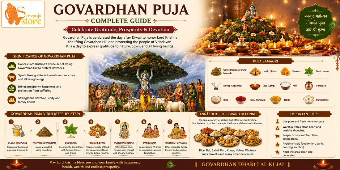 Govardhan Puja Complete Guide