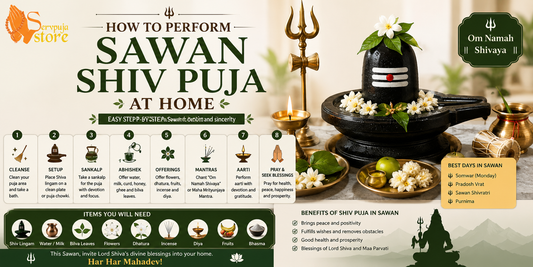 How to Perform Sawan Shiv Puja at Home: A Complete Step-by-Step Guide