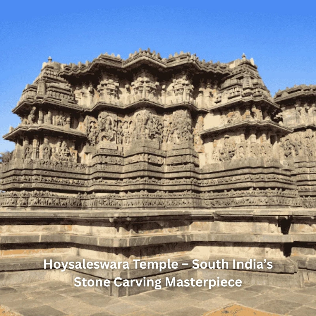 Hoysaleswara Temple at Halebidu - exemplifying the intricate Hoysala architectural style