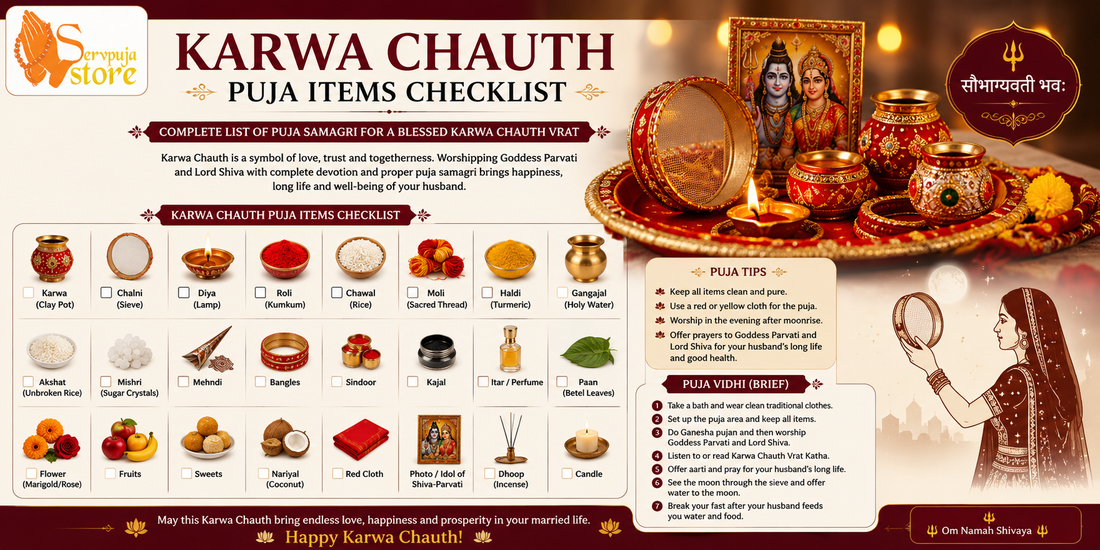  Karwa Chauth Checklist,