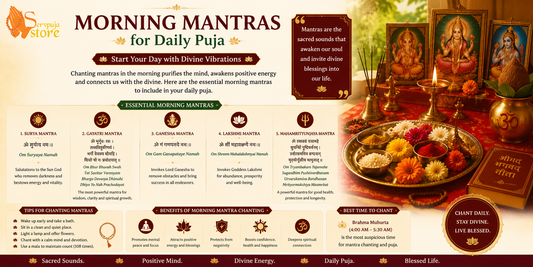 Morning Mantras for Daily Puja: Powerful Chants to Start Your Day with Divine Blessings