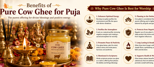  benefits of pure cow ghee for puja