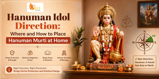 Hanuman Idol Direction at Home According to Vastu with Home Temple]