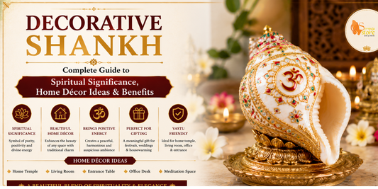 Decorative Shankh: Complete Guide to Spiritual Significance, Home Décor Ideas & Benefits