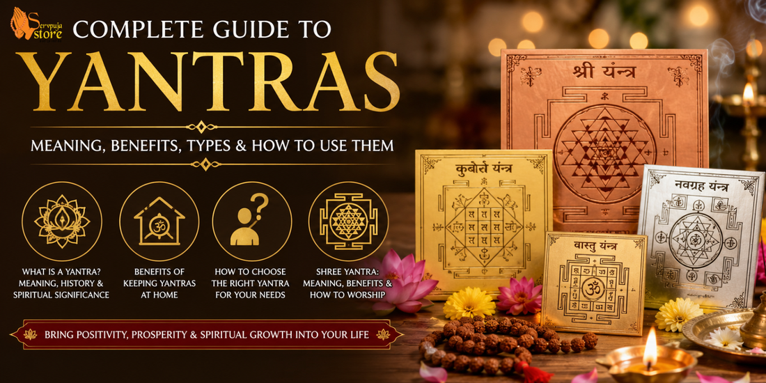 Complete Guide to Yantras: Meaning, Benefits, Types & How to Use Them