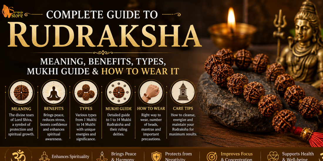 Complete Guide to Rudraksha: Meaning, Benefits, Types, Mukhi Guide & How to Wear It
