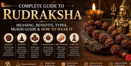 Complete Guide to Rudraksha: Meaning, Benefits, Types, Mukhi Guide & How to Wear It