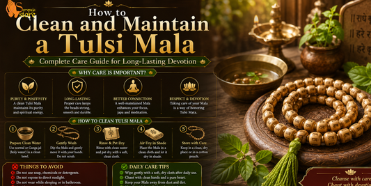How to Clean and Maintain a Tulsi Mala: Complete Care Guide for Long-Lasting Devotion