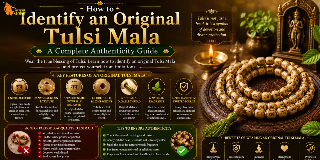 How to Identify an Original Tulsi Mala: A Complete Authenticity Guide