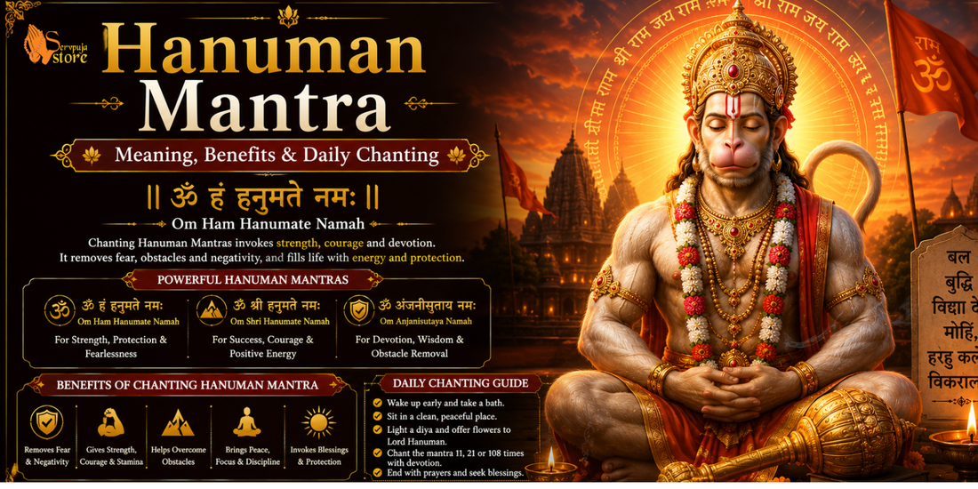 Hanuman Mantra: Meaning, Benefits & Daily Chanting