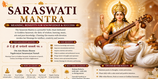 Saraswati Mantra: Meaning, Benefits for Knowledge & Success