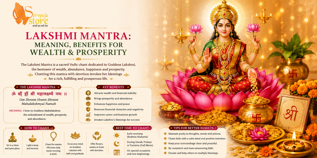 Lakshmi Mantra: Meaning, Benefits for Wealth & Prosperity