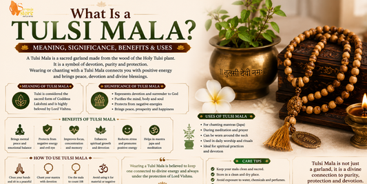 What Is a Tulsi Mala? Meaning, Significance, Benefits & Uses