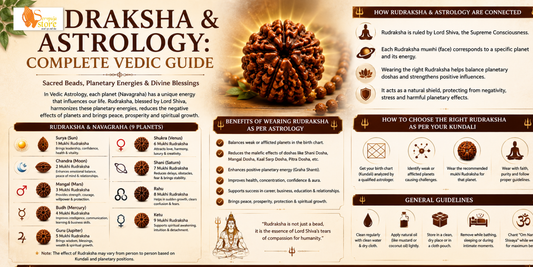 VRudraksha and Astrology: Complete Vedic Guide