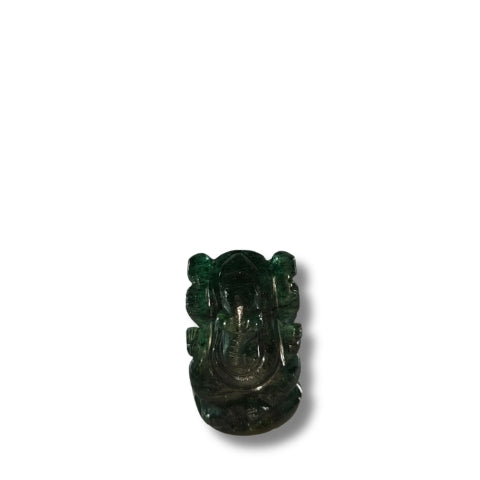Green Aventurine Ganesha Idol